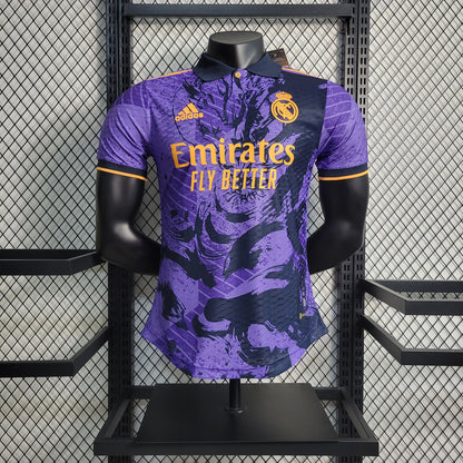 Camiseta Real Madrid dragon edition purple | Versión jugador