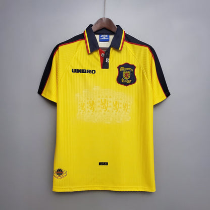 Camiseta Escocia 96/98 Amarilla | Retro