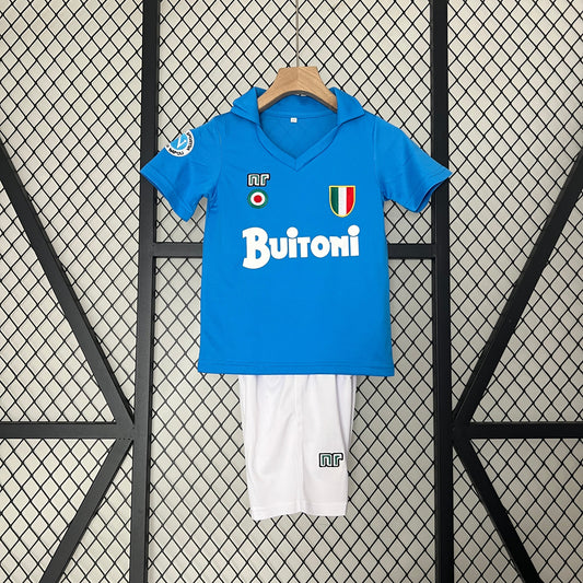 Conjunto niños Napoli 87/88 Local | Retro