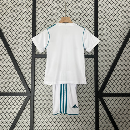 Conjunto niños Real Madrid 17/18 Local | Retro