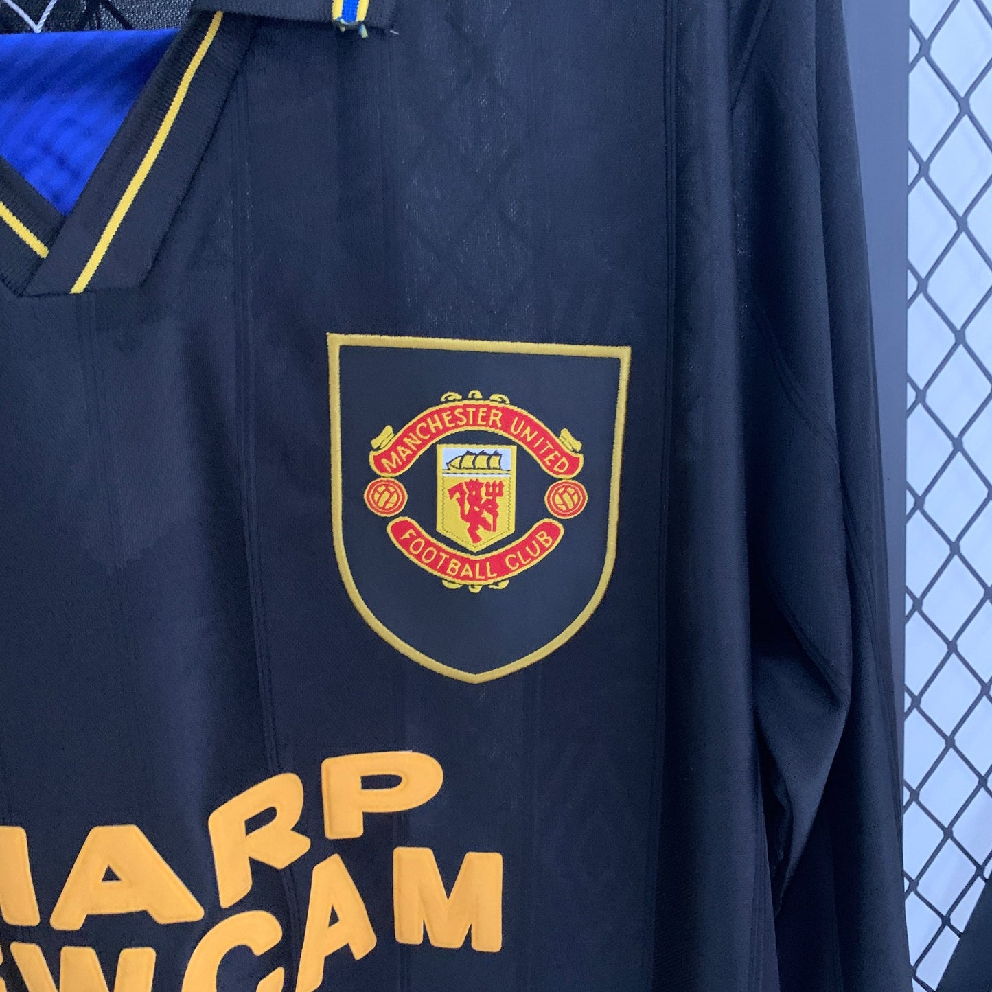 Camiseta Manchester Unite 1993/95 Visita | Manga larga Retro