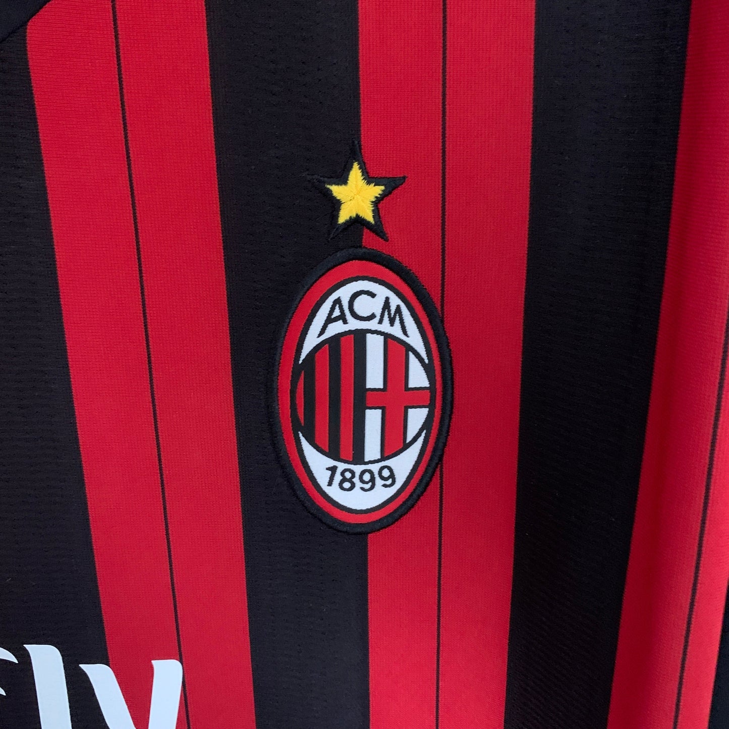 Camiseta AC Milan 2013/14 Local| Manga larga Retro