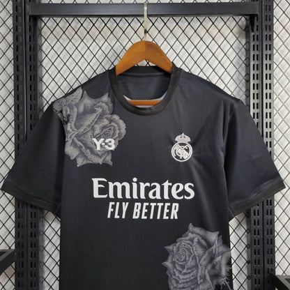 Camiseta Real Madrid black Y3 Special Edition 2024/25 | Versión fan