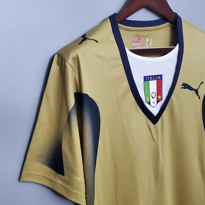 Camiseta Italia Arquero 2006 Dorada | Retro