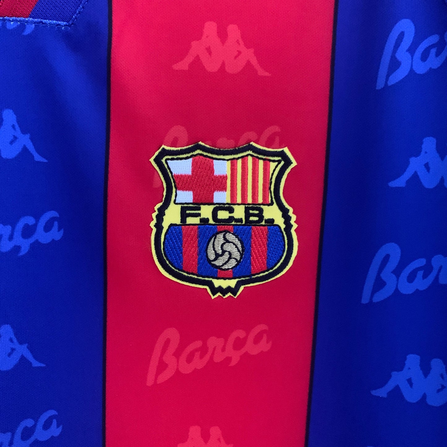 Camiseta Barcelona 1996/96 Local | Manga larga Retro