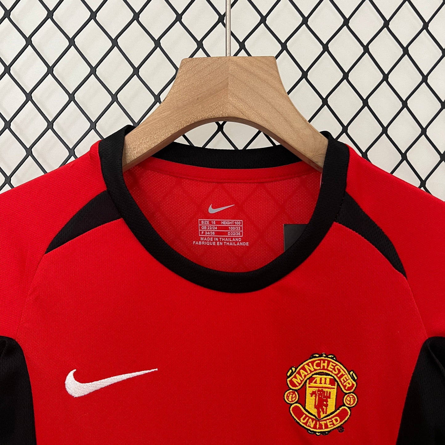 Conjunto niños Manchester United Local 2002/04 | Retro