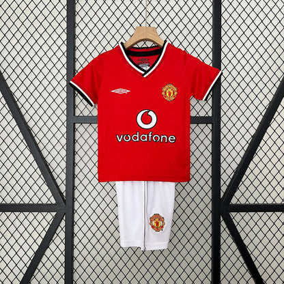 Conjunto niños Manchester United Local 2001/02 | Retro