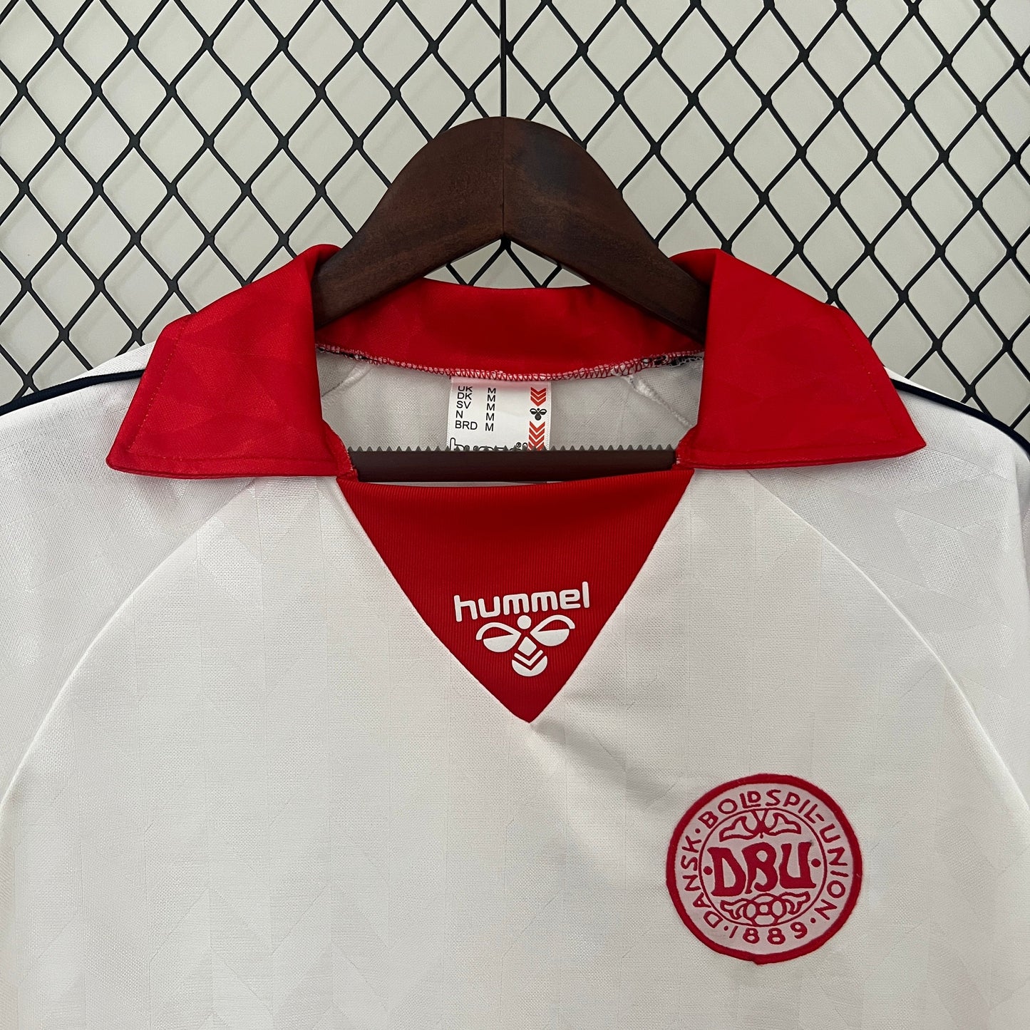 Camiseta Dinamarca Visita 1988 | Retro