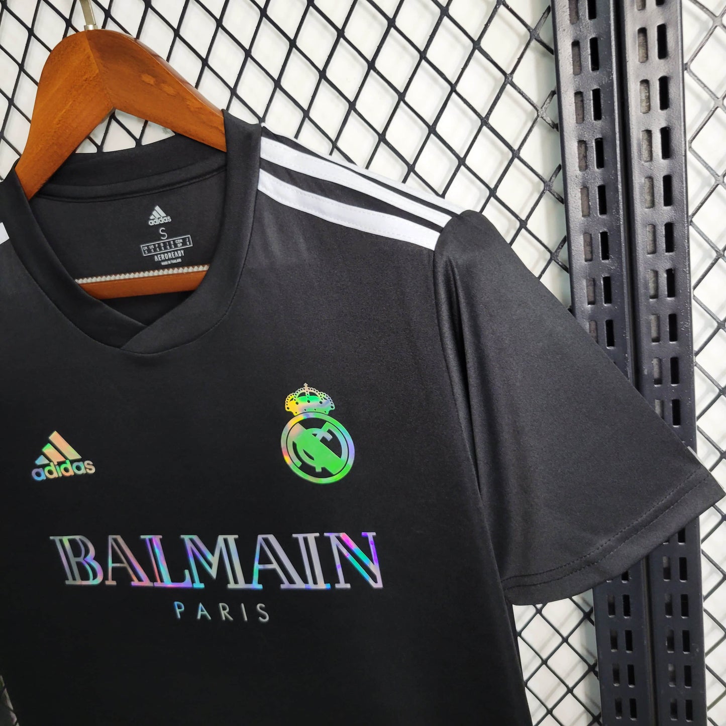 Camiseta Real Madrid BALMAIN 2024/25  | Versión fan