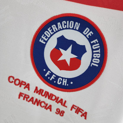 Camiseta Selección Chile mundial 1998 Visitante| Retro