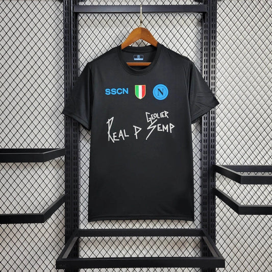 Camiseta Napoli black Edición especial 2024-25 | Versión fan