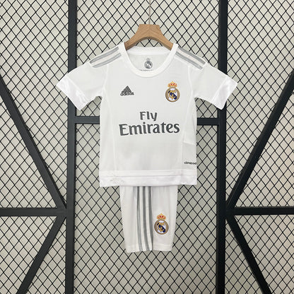 Conjunto niños Real Madrid 15/16 Local | Retro