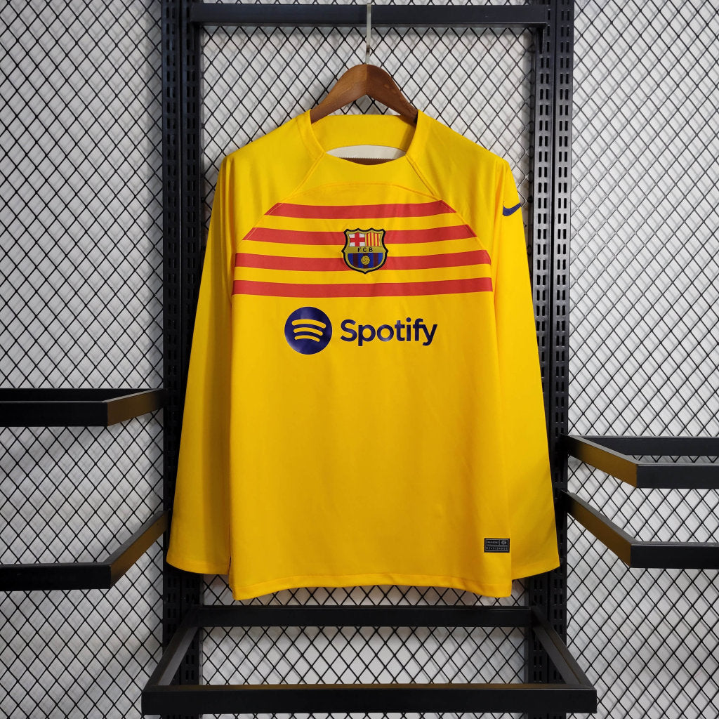 Barcelona Cuarto Kit 2023/24 | Version Fan Manga Larga